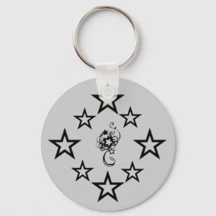 star, star, star, key ring