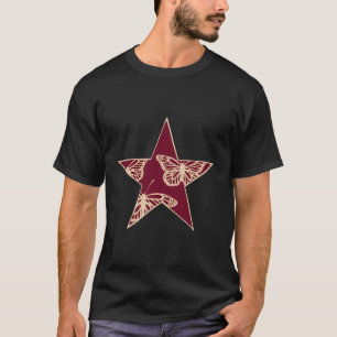 Star Stencil Graffiti Art Egirl Goth Emo Grunge Bu T-Shirt
