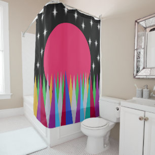 Star Sunset Shower Curtain