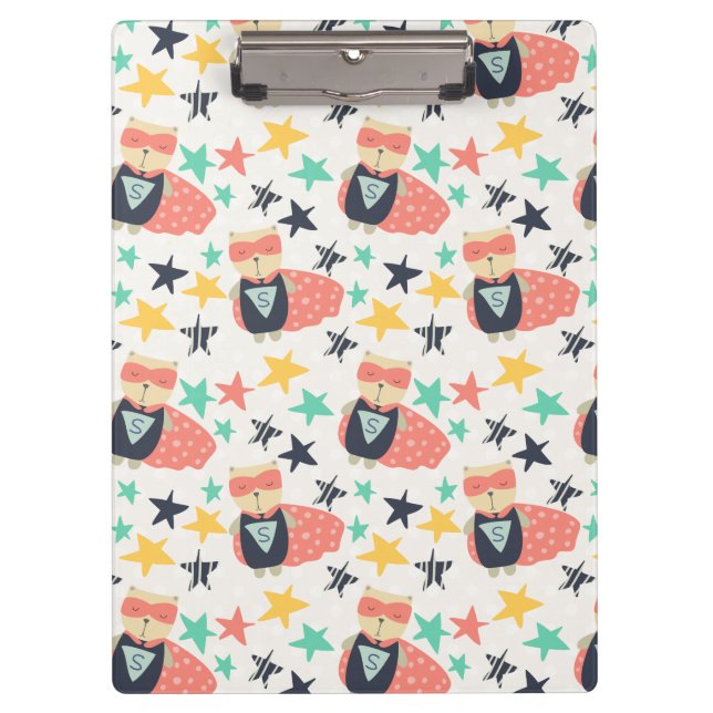 Star Super Hero Clipboard (Front)