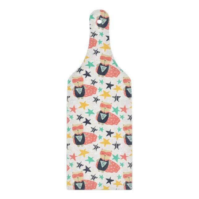 Star Super Hero Cutting Board (Front)