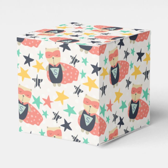 Star Super Hero Favour Box (Front Side)