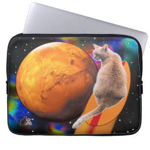 Star Surfer-Cat Chilli Pepper Laptop Sleeve