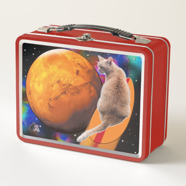 Star Surfer Chilli Pepper Metal Lunch Box (Front)