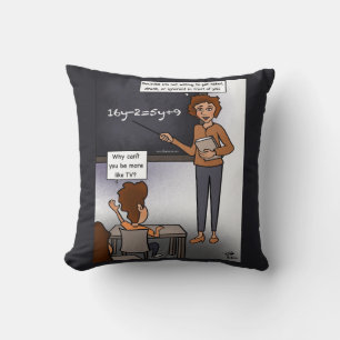 Star Teacher Throw Pillow