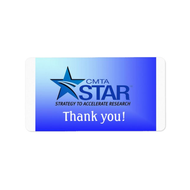 STAR Thank You Label (Front)
