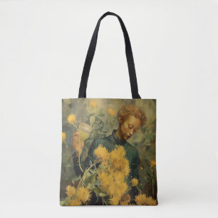 Star Thistle Honey Tote Bag