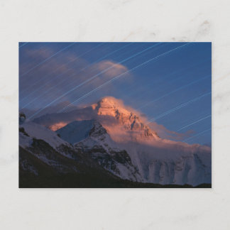 Star Trail | Mt. Everest Tibet, China Postcard