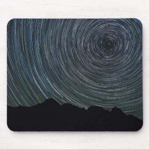 Star Trails Around Polaris   Ingalls Pass Mouse Mat