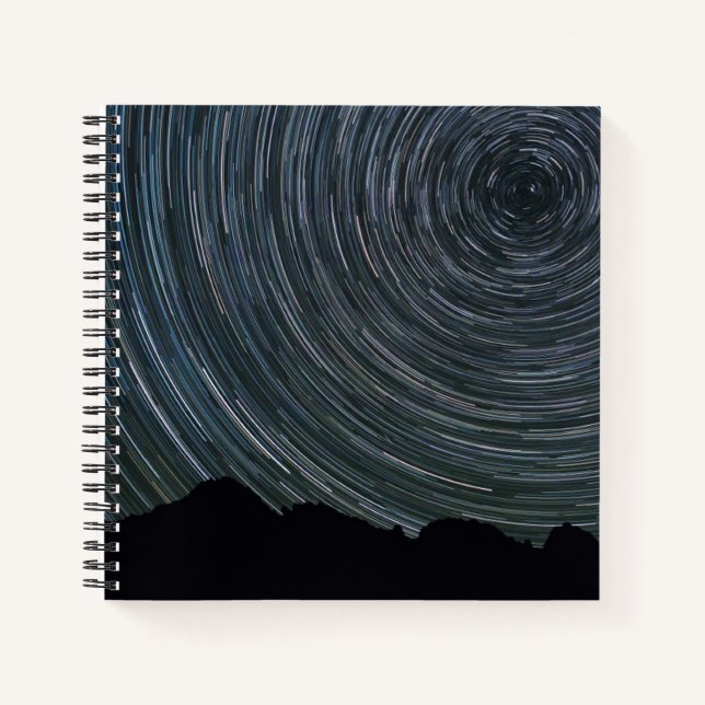 Star Trails Around Polaris | Ingalls Pass Notebook (Front)