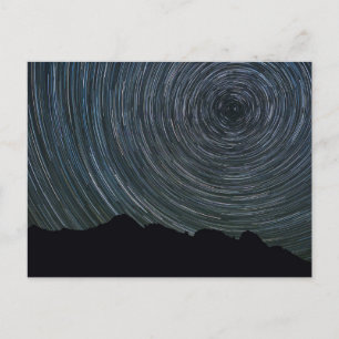 Star Trails Around Polaris Ingalls Pass Postcard