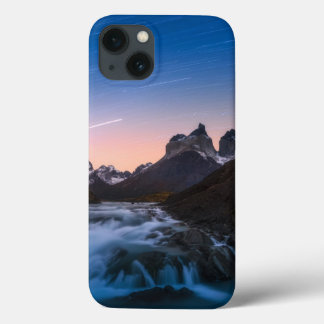Star Trails Over Torres Del Paine iPhone 13 Case