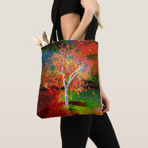 Star Tree Tote Bag