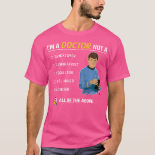 Star Trek Original Series Mccoy I'M A Doctor T-Shirt
