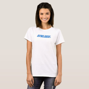 Star Trek Picard - Engage (Blue w/black border) T-Shirt