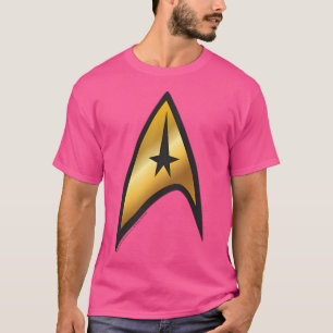 Star Trek The Original Series Gold Command Pocket T-Shirt