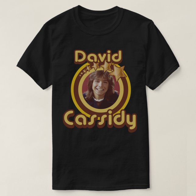 Star Tribute David Cassidy Classic T-Shirt (Design Front)