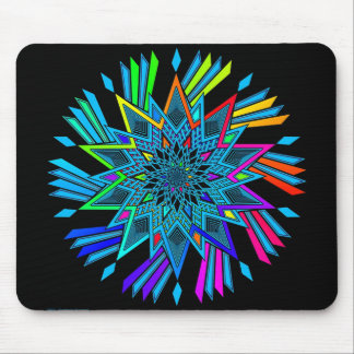 Star Twirl Mouse Mat