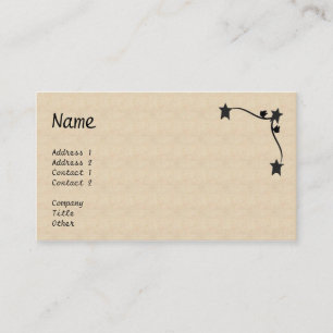 Star Vine Business Card