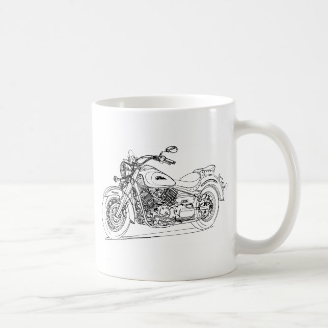 Star Vstar 1100 Classic 2011 Coffee Mug (Right)
