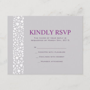 STAR WALL Jewish Wedding Invitation Reply
