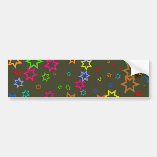 Star Wallpaper Bumper Sticker