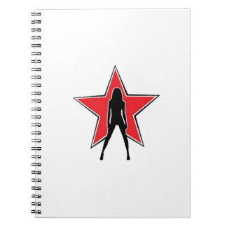 Star Woman Spiral Notebook