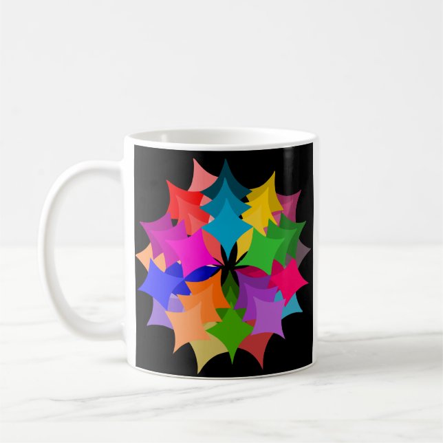 Star Wreath  Coffee Mug (Left)