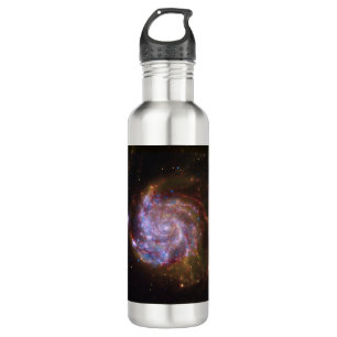 Starbirth in the Pinwheel:  M101 Galaxy 710 Ml Water Bottle