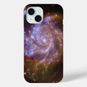 Starbirth in the Pinwheel:  M101 Galaxy iPhone 15 Case