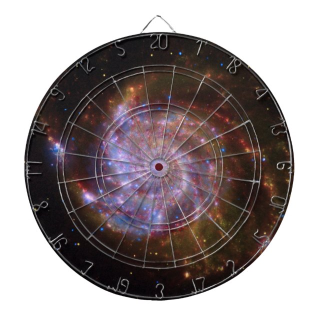 Starbirth in the Pinwheel:  M101 Galaxy Dartboard (Front)
