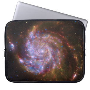 Starbirth in the Pinwheel:  M101 Galaxy Laptop Sleeve