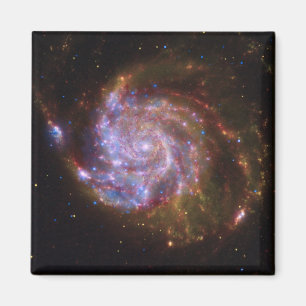 Starbirth in the Pinwheel:  M101 Galaxy Magnet