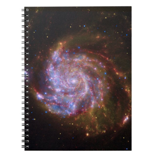 Starbirth in the Pinwheel:  M101 Galaxy Notebook (Front)