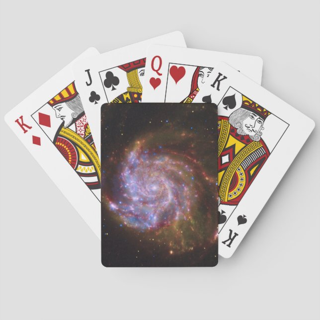 Starbirth in the Pinwheel:  M101 Galaxy Playing Cards (Back)