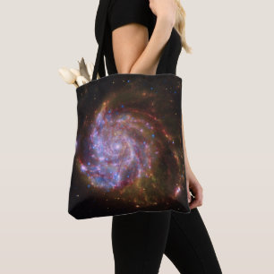 Starbirth in the Pinwheel: M101 Galaxy Tote Bag