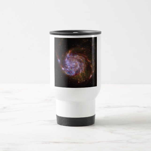 Starbirth in the Pinwheel:  M101 Galaxy Travel Mug (Center)