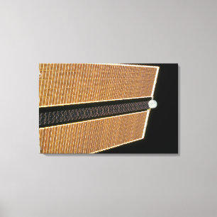 Starboard solar array wing panel canvas print
