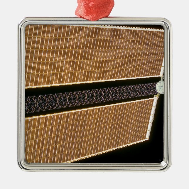 Starboard solar array wing panel metal tree decoration (Front)