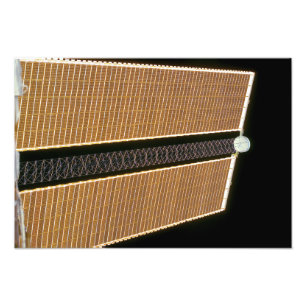 Starboard solar array wing panel photo print
