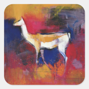 Starburst 1997 square sticker