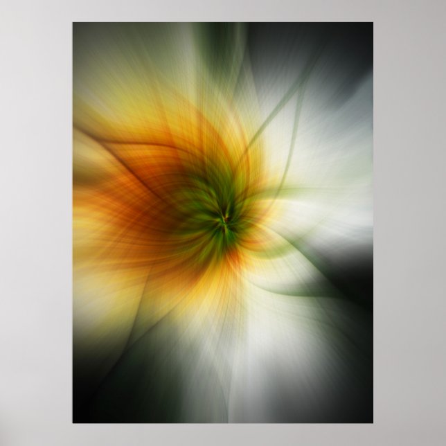 Starburst Abstract Poster (Front)
