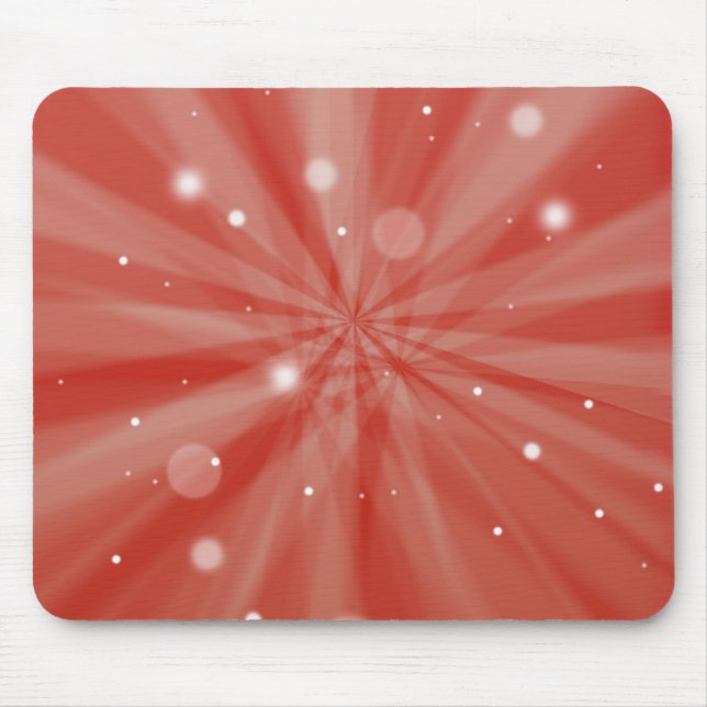 Starburst and snow mouse mat (Front)