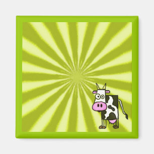 Starburst Cow Magnet