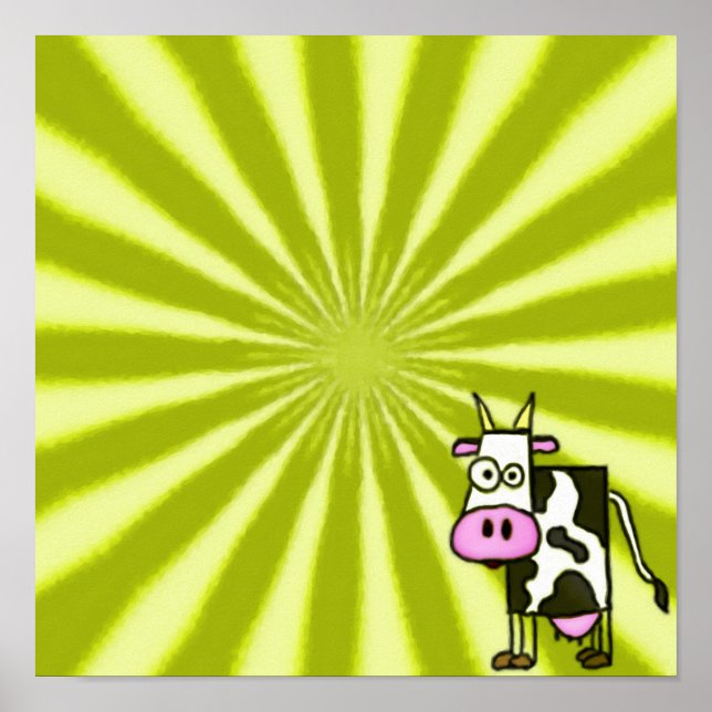 Starburst Cow Print (Front)