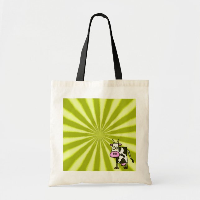 Starburst Cow Tote Bag (Front)