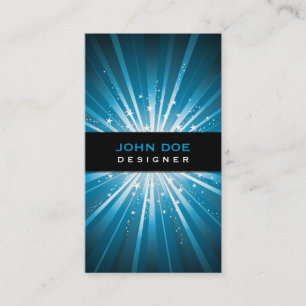 Starburst Design Business Card