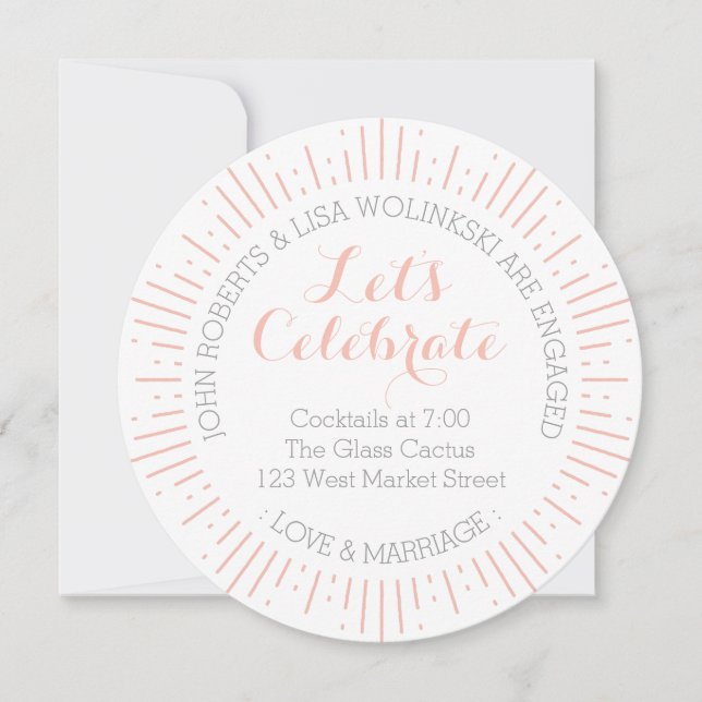 Starburst Engagement Announcement (Front)