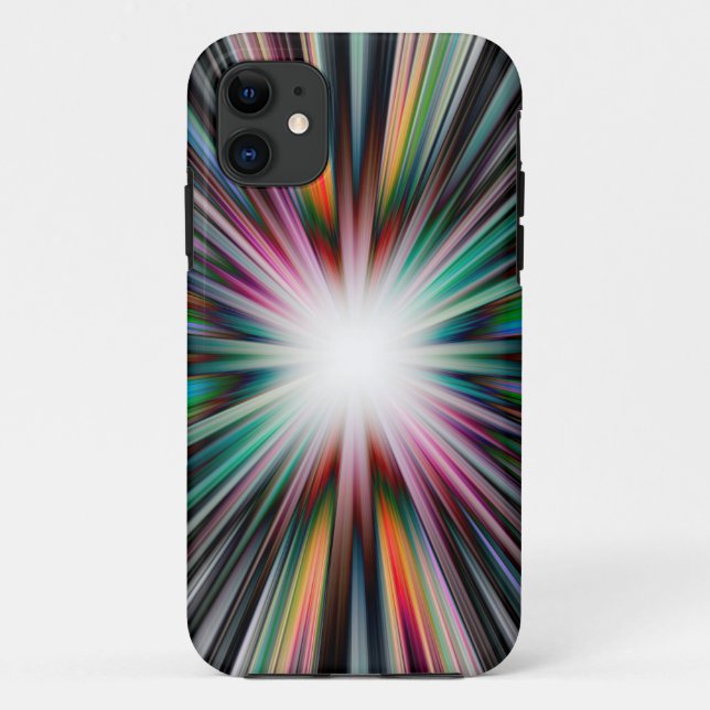 Starburst explosion pattern Case-Mate iPhone case (Back)