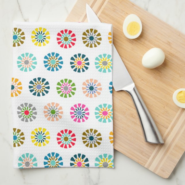 starburst kitchen towel (Quarter Fold)